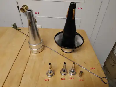 Accessoires pour trombone à prix variés, View more