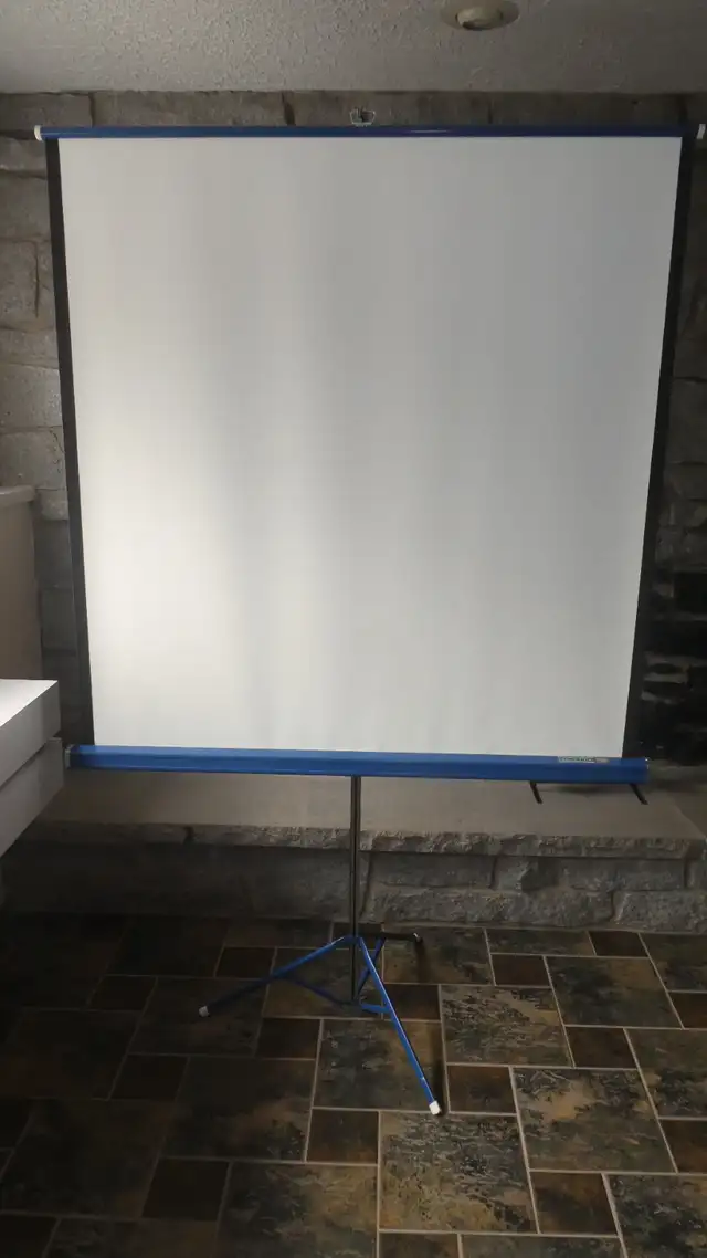 Écran de projection / projection screen in Video & TV Accessories in Sherbrooke - Image 2