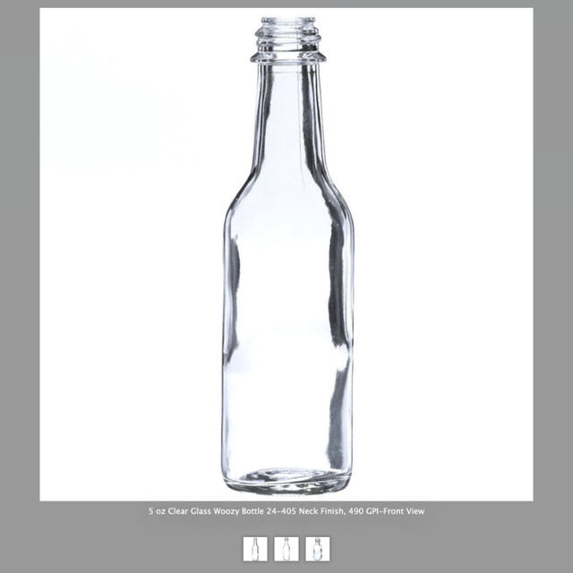 5oz/150mL Woozy Bottles and 8oz/250mL  Glass Jars in Industrial Kitchen Supplies in Delta/Surrey/Langley - Image 4