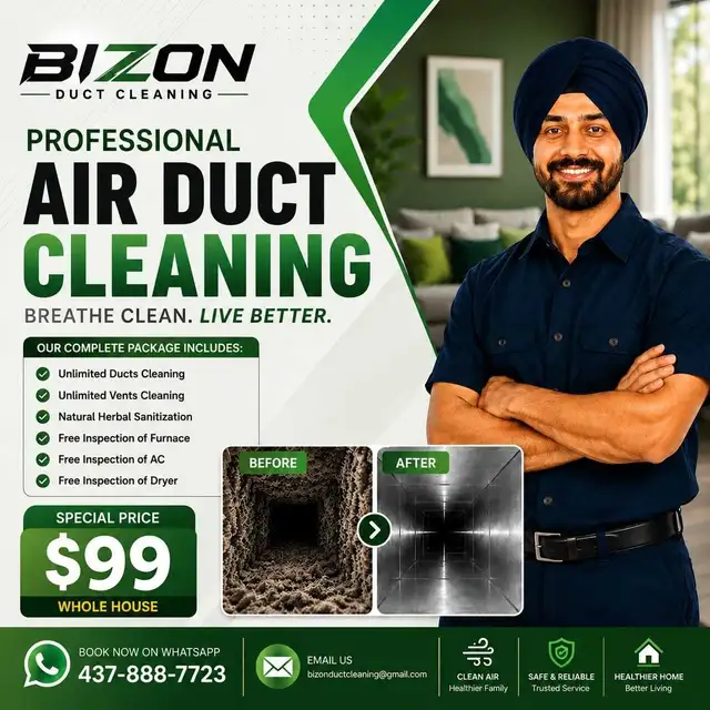 Ducts and Vents Cleaning Service - $99