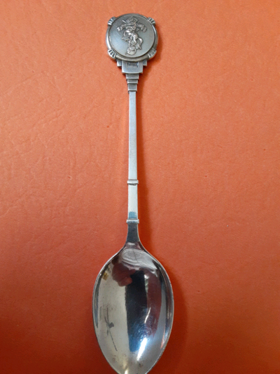 Vintage R.E.M.E Rifle meeting Souvenir spoon, View more
