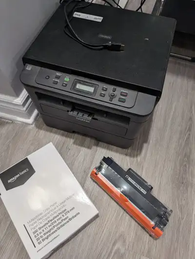 Brother HL-L2390DW Laser Printer – New Toner + 500 Sheets, WiFi, View more
