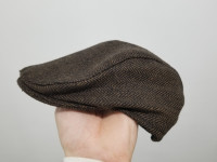 Brown Flat Cap Hat