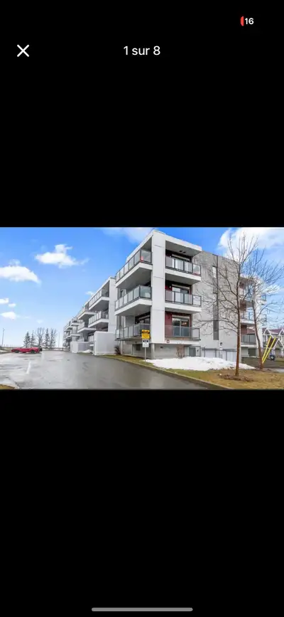 Appartement 3 1/2 à louer
