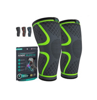 Knee compression sleeves (Pair) for running/biking/golfing (NEW)