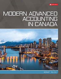 Modern Advanced Accounting in Canada 9th by Hilton 9781259654695