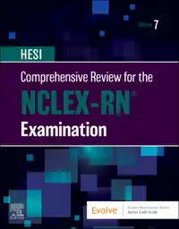 HESI Comprehensive Review for the NCLEX-RN 7e 9780323831932