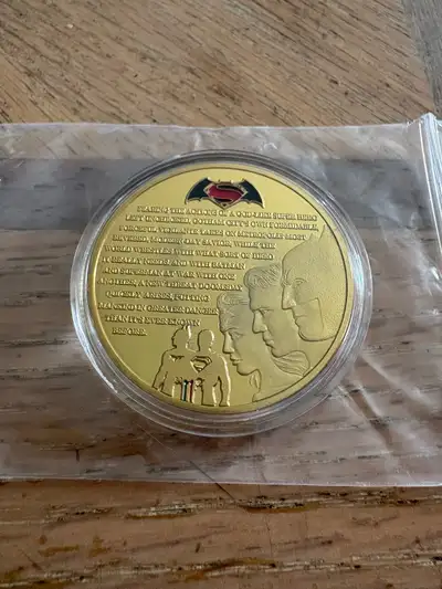 Batman v Superman Coin, View more