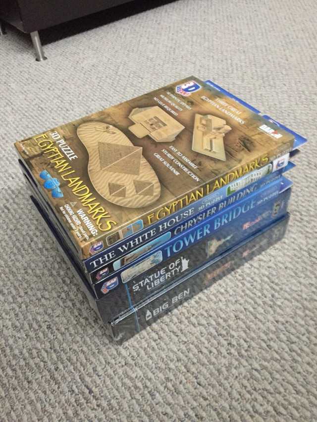Set of Brand New 3D puzzles Daron in Toys & Games in City of Toronto - Image 2