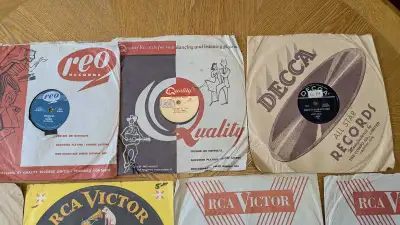 22 78rpm records great for the juke box. Artists include Elvis Presley, Roy Brown, Sonny James, The...