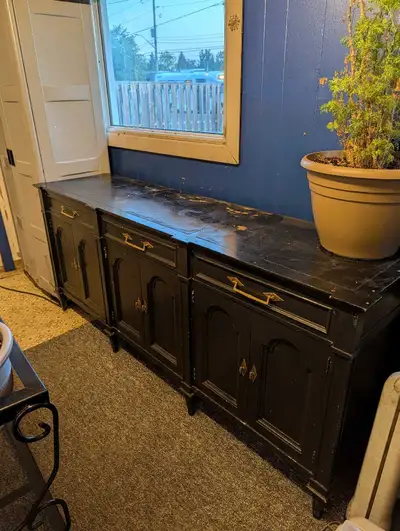 Black cabinet, View more