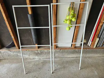 ladder ball set ..solid 3 /4"  round metal..very sturdy, View more