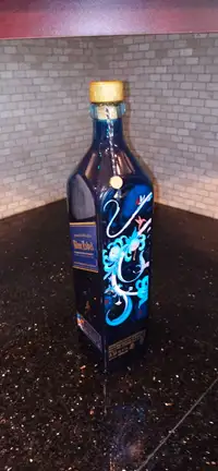 Johnnie Walker Ltd Edition empty bottle