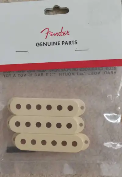 Fender Stratocaster pickup covers, View more
