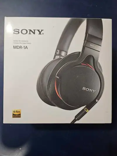 Sony Stereo Premium Headphones MDR-1A, View more