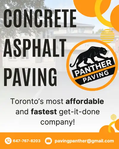 Toronto’s Fastest & Most Affordable Paving & Concrete Company! Looking for top-quality Paving & Conc...