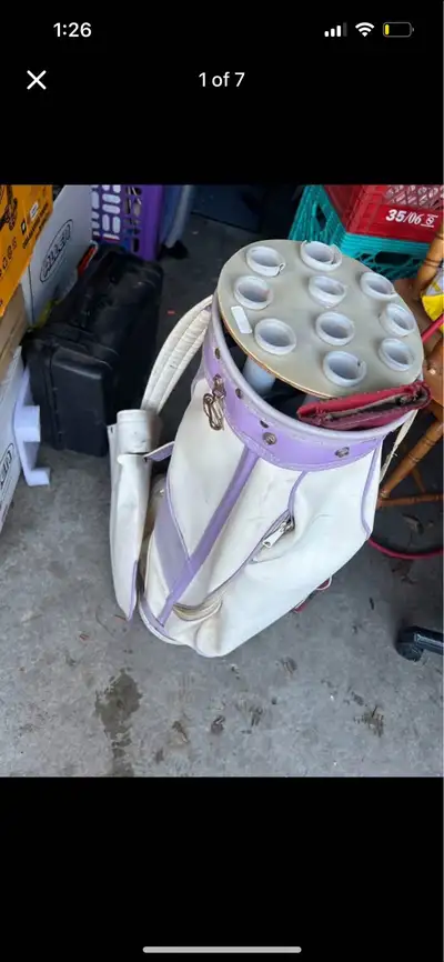 women’s golf bag used , View more