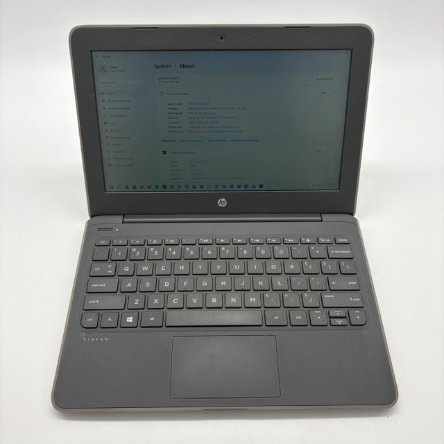 HP Stream 11 Pro G5 TPN-Q166 11.6" Celeron N4000 1.1GHz 4GB RAM in Laptops in Markham / York Region