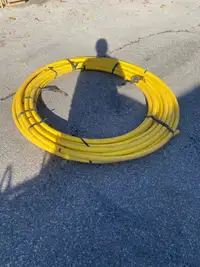 Underground tubing for gas fitters! 