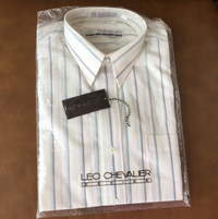 Brand New Leo Chevalier Dress Shirt. Executive Fit.
