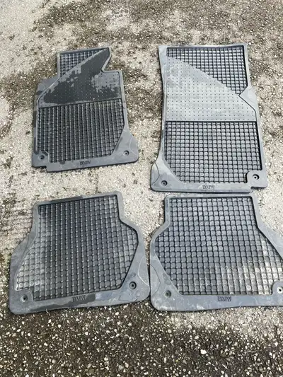 OEM BMW winter mats, came from 5 series, will fit 5, 7 series, X series.