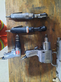 Air tools ratchet impact mechanics