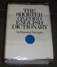 2672 pages -  Oxford English Dictionary on historical principles
