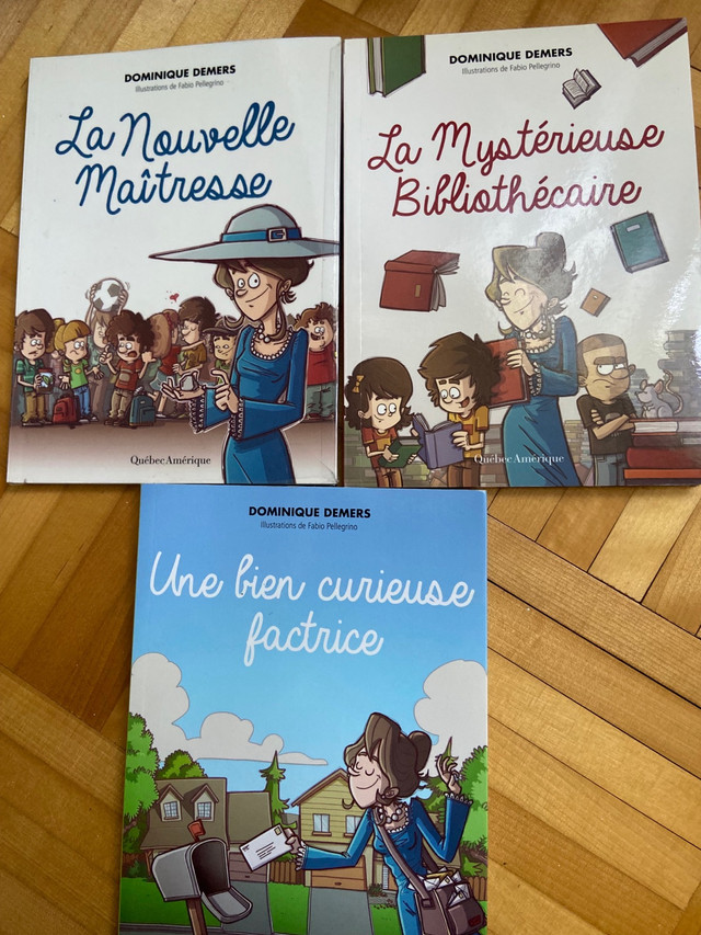 3 livre de Dominique Demers avec Charlotte dans Livres jeunesse et ados  à Ville de Montréal