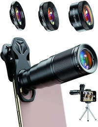 22x telephoto-6 in 1 Phone Lens Kit - 22X
