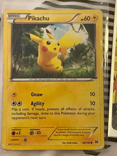 Pikachu Pokemon Card, View more