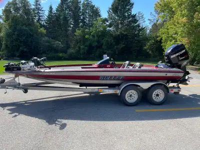 1995 bullet 20XD bass boat. 2011 mercury optimax pro xs. Mercury fury 24p prop. Mercury SmartCraft g...