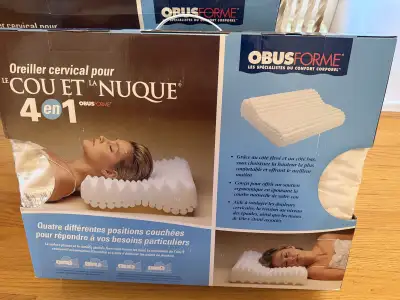 ObusForme Neck & Neck Cervical 4 Pillows, View more