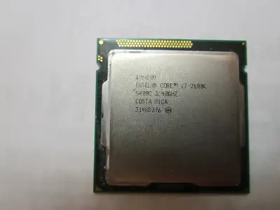 Intel Core i7-2600K SROOC 3.40GHZ 3148D376 Costa Rica All processors have been used and are in worki...