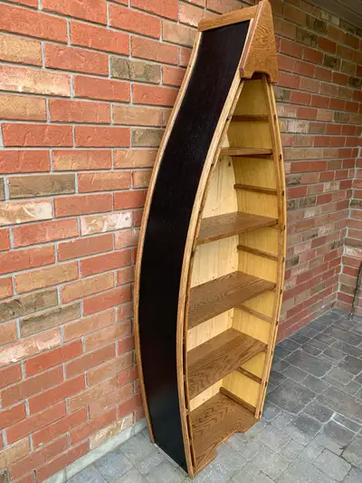 Canoe shelf, View more