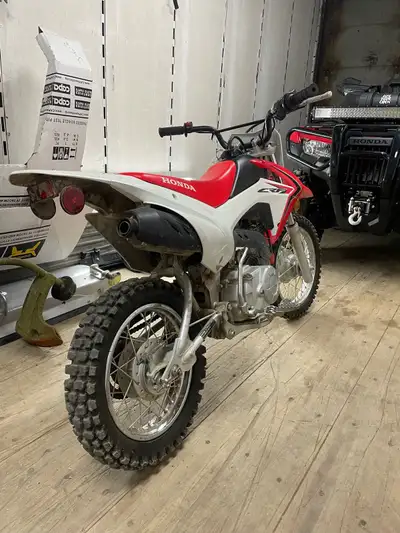 Crf 110 bought as second owner and my son outgrew it in a season 3 speed no clutch , reliable and go...