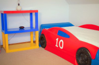 RACE CAR BED FOR KIDS