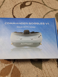 Aomway commander goggles v1. Modular 3d fpv headset 