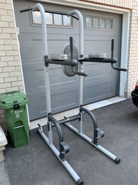 pull up bar and dip station 