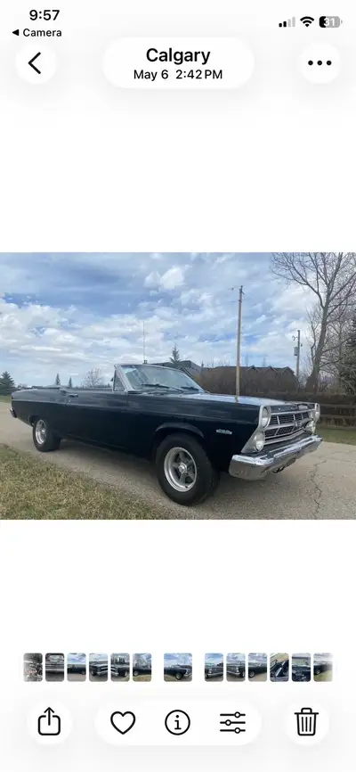 1967 Ford Fairlane 500 XL Convertible 289 with 302 Heads 4 bl. C-4 Tranny Rebuilt 84,150 miles New r...