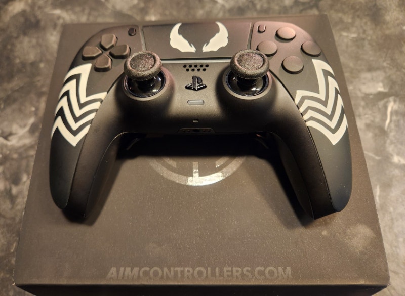 NEW Custom PS5 Venom Dualsense Pro Controller by Aimcontrollers Sony