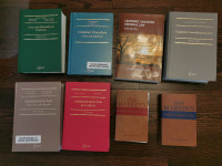 Various Law Textbooks in York Region (New and Used)