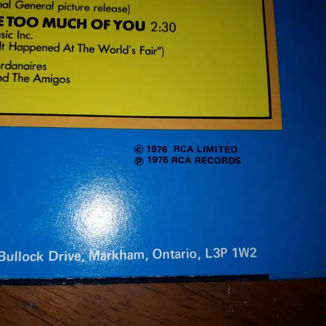 1976/77 Elvis in Hollywood Vinyl63008307765891122