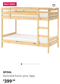 IKEA Mydal bunkbed