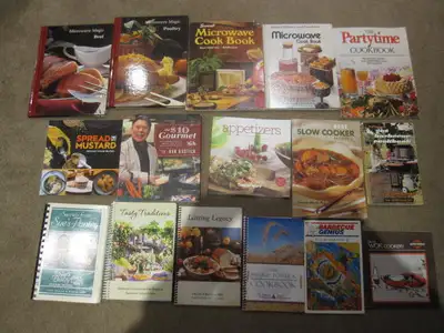 Variety of Cookbooks, View more