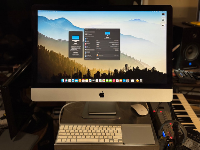 2017 27” 5K iMac - 4.2ghz i7 - 32gb DDR4 - 1tb NMVE - 2tb HDD in Desktop Computers in City of Toronto