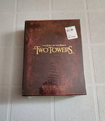 The Lord of The Rings The Two Towers Special Extended DVD Edition (New)