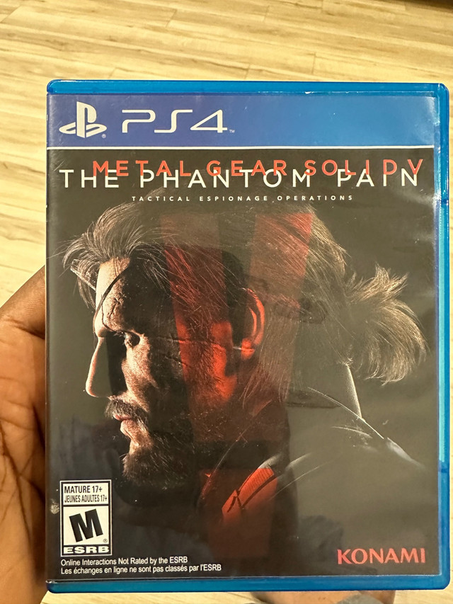 Metal Gear Solid Phantom Pain PS4 in Sony Playstation 4 in Kitchener / Waterloo