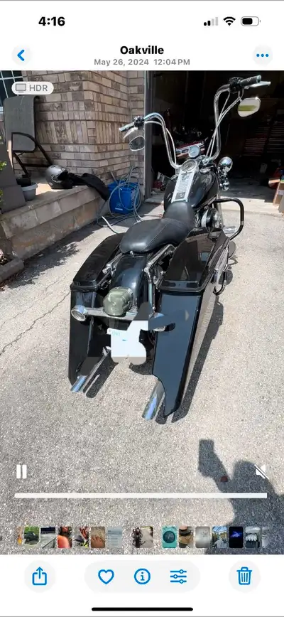 2005 Road king Police special Needs work but runs great Tires have 8000 km Scratches One light needs...
