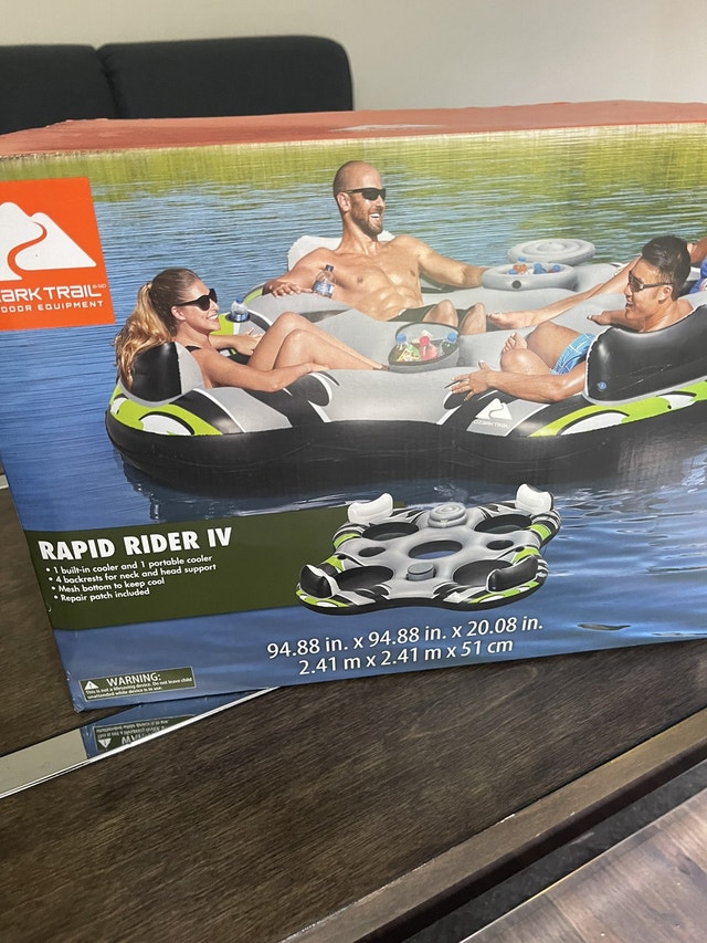 Ozark Trail Rapid Rider pool Lake lounger Canoes, Kayaks & Paddles