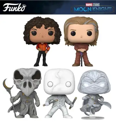 Funko Pop Marvel Moon Knight TV Series and Exclusive, View more